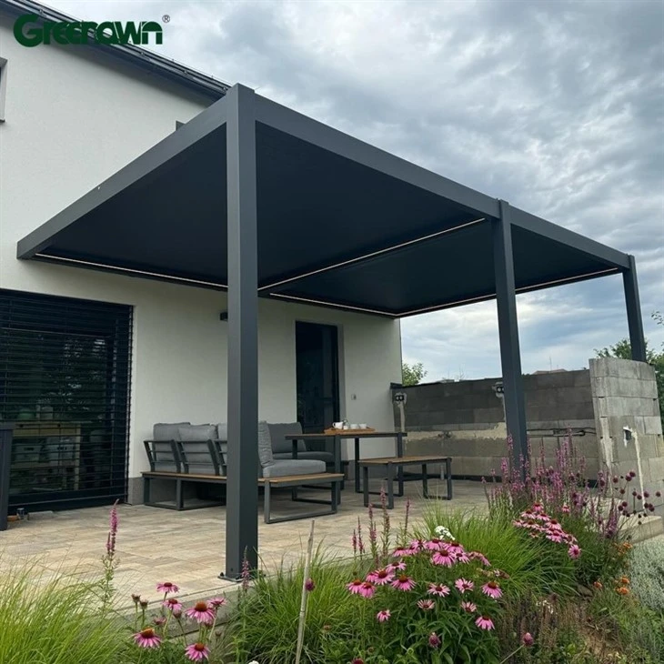 Outdoor Metal Pergola