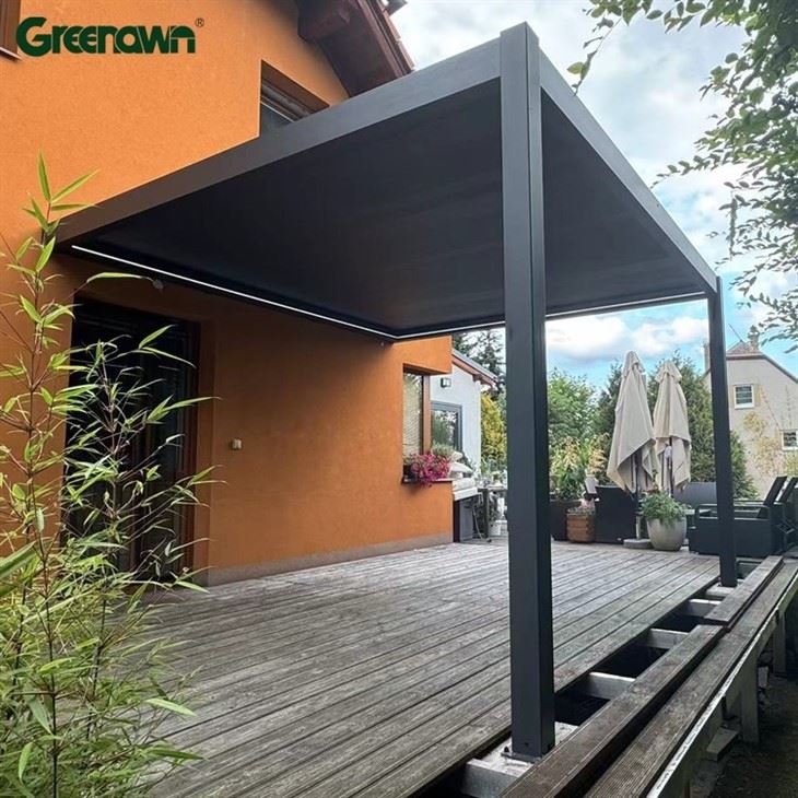 Outdoor Metal Pergola